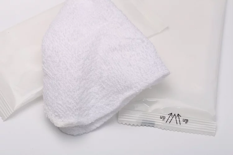 Use a moist towel to eliminate any debris