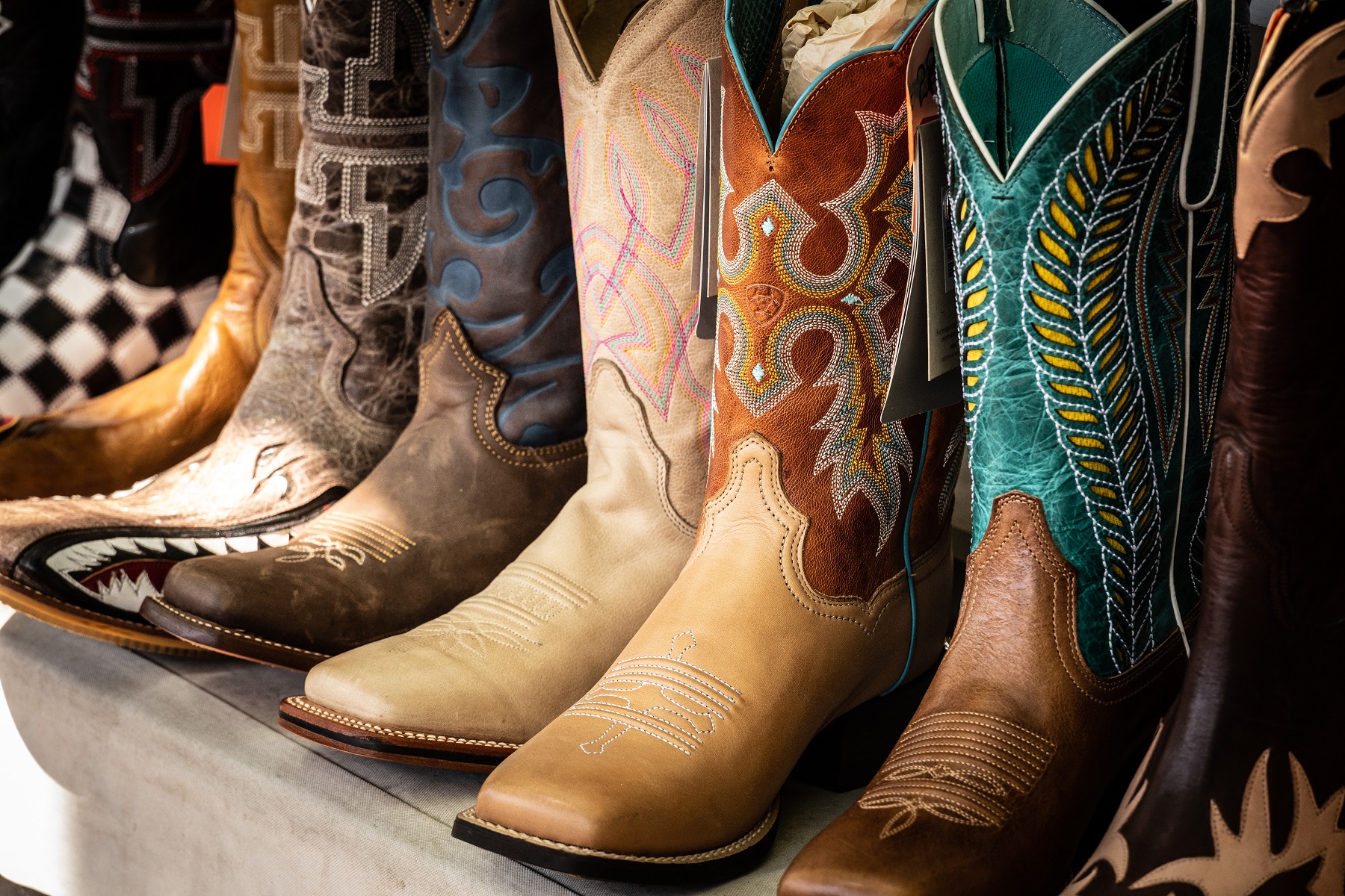 Different Types of Heels in Cowboy Boots
